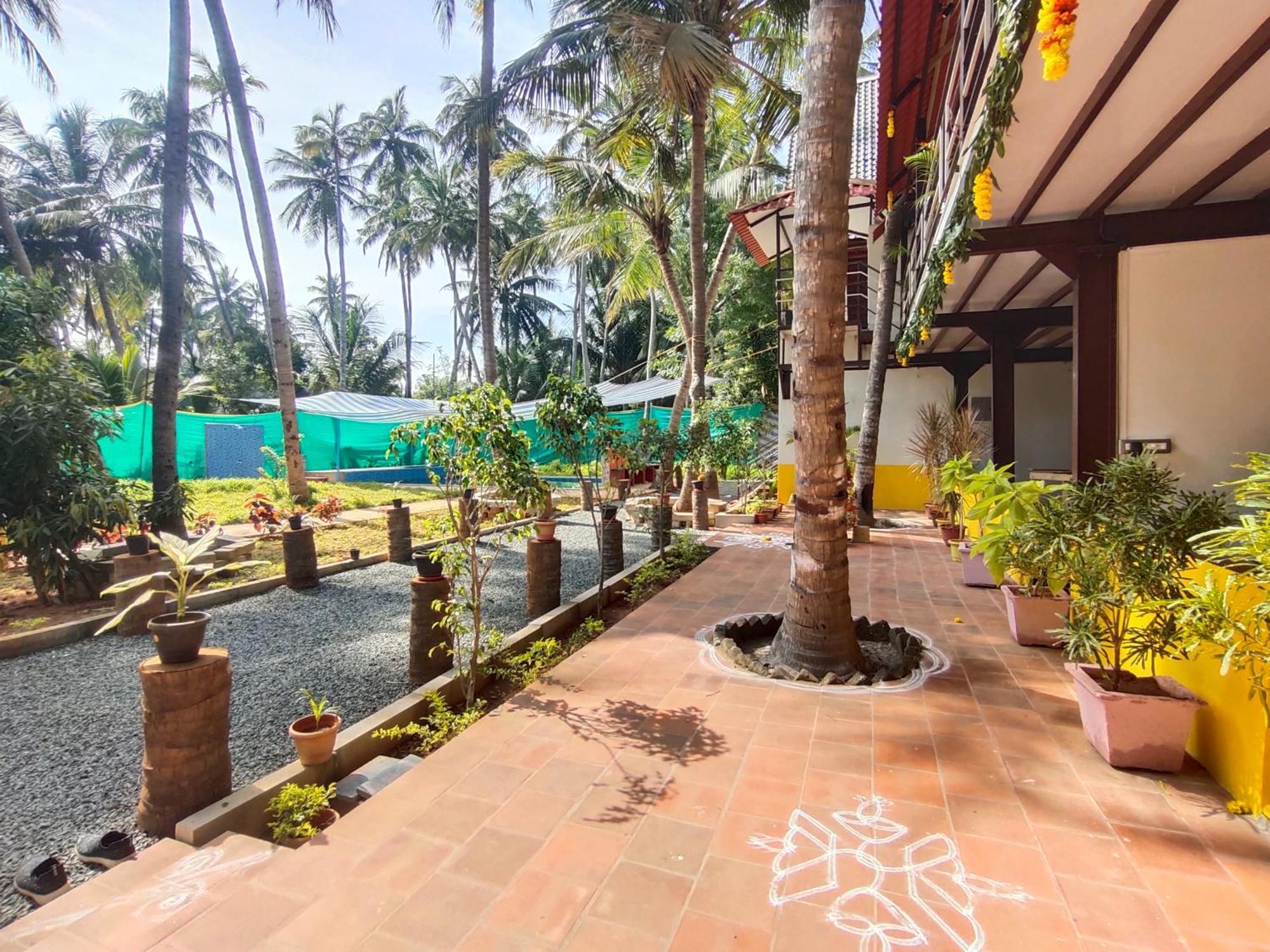 Pv Cottages Serenity Beach Pondicherry Exterior photo